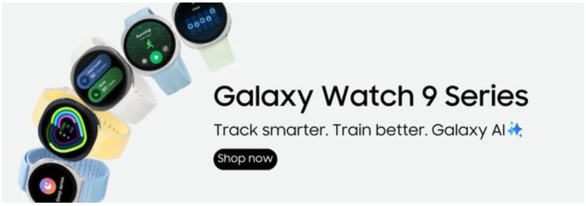 Galaxy Watch9シリーズ広告