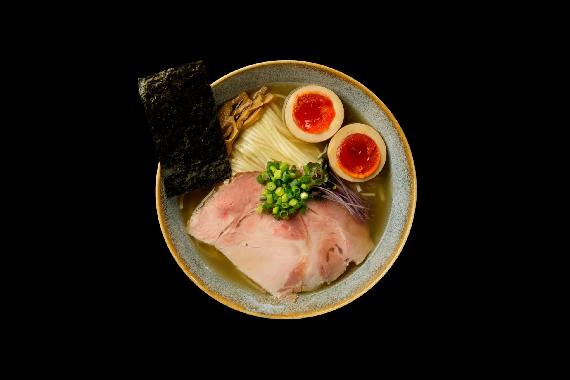 貝塩 中華そば 味玉入り