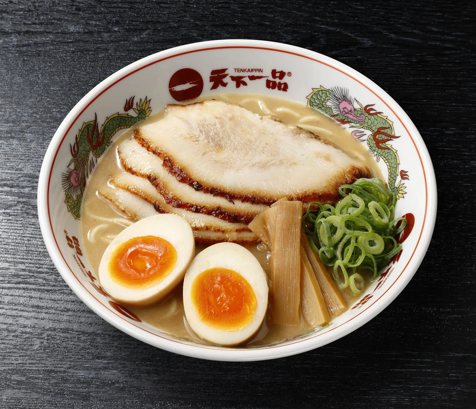 味付煮卵豚トロチャーシューメン