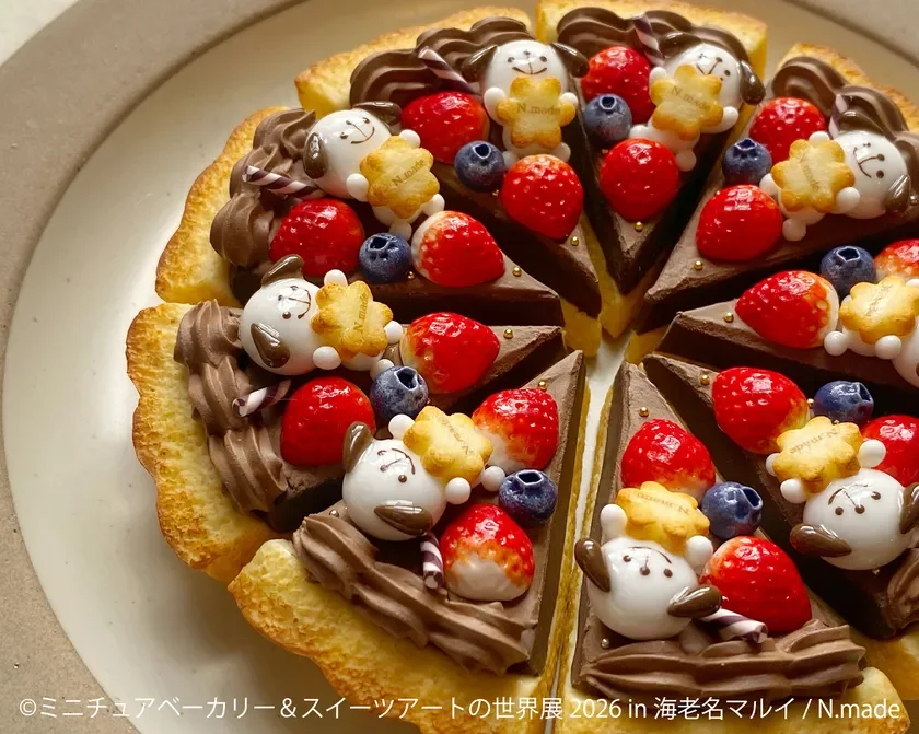 N.madeのミニチュアスイーツ作品
