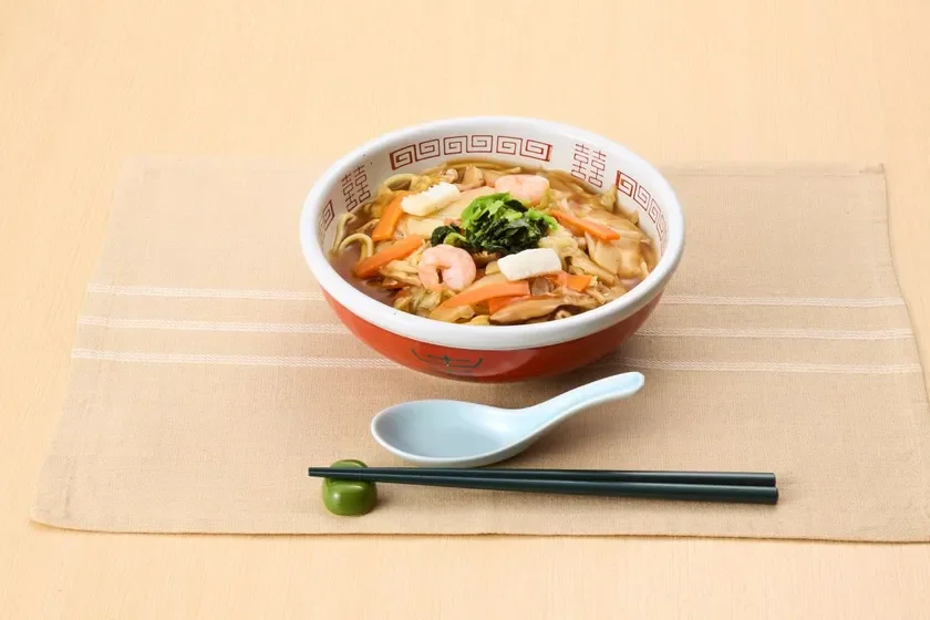 五目あんかけラーメン