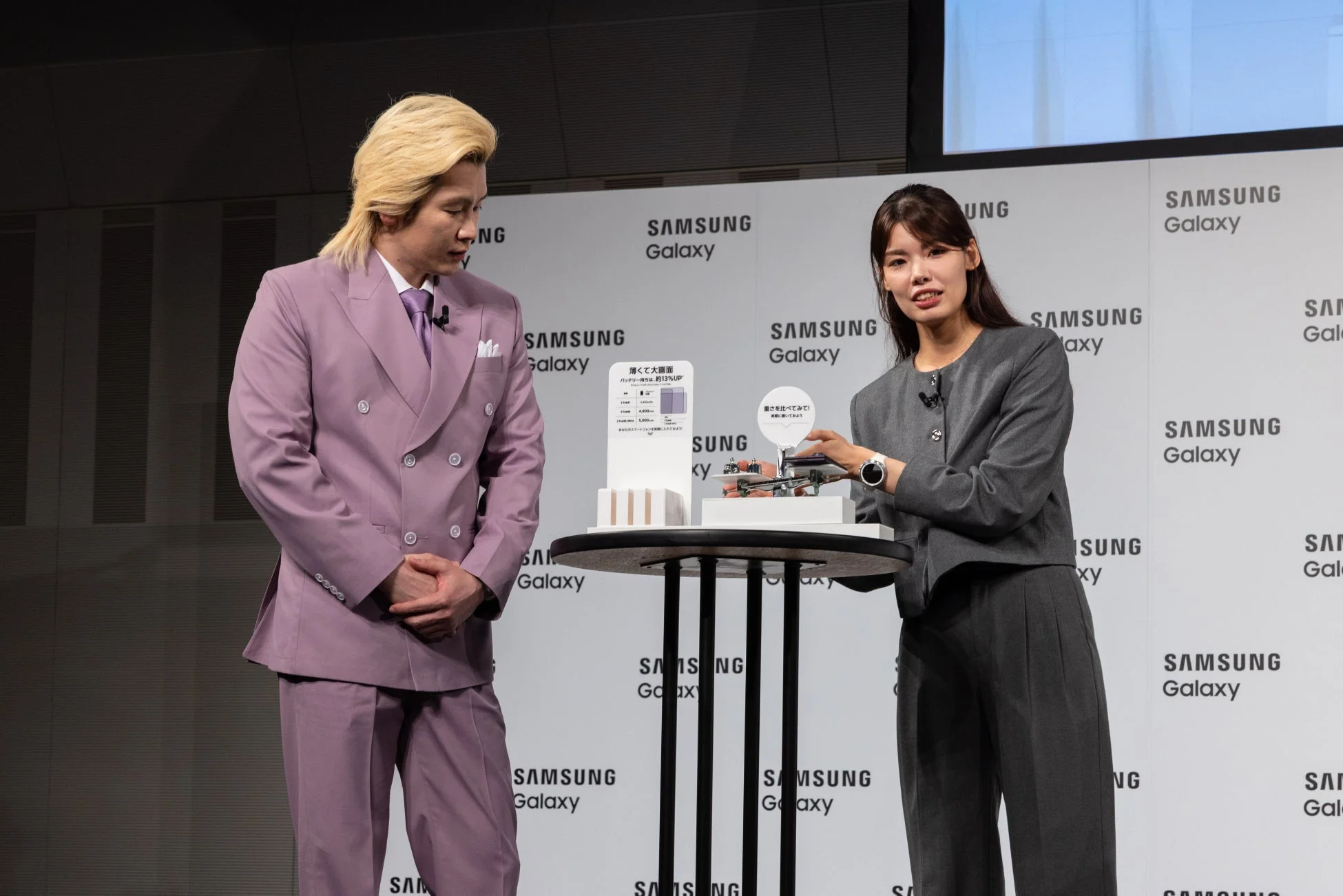 製品紹介の様子