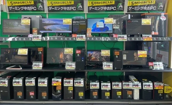 5万円から手に入る!ゲーミング中古PC RECYCLE PC