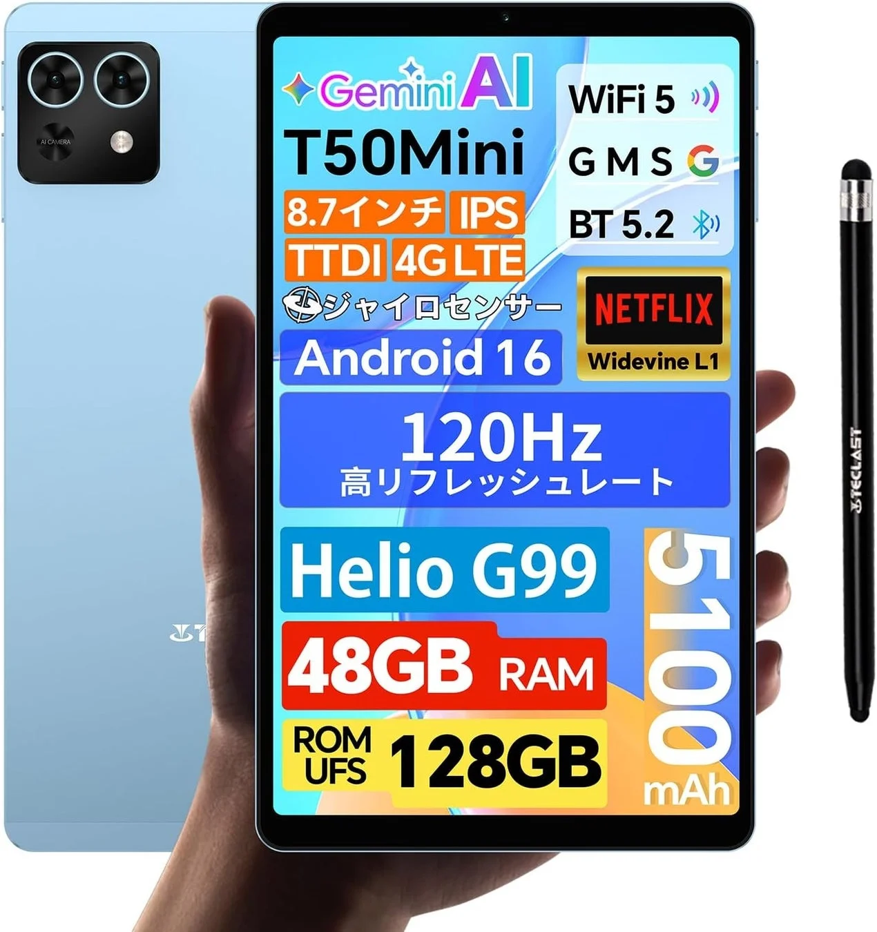 Teclast T50Mini AIアプリ対応