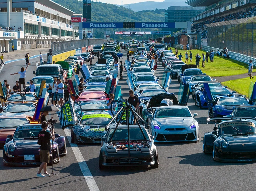 カーショー,スポーツカー,カスタムカー,チューニングカー,改造車,サーキット,富士スピードウェイ,パレードラン,イベント,自動車イベント