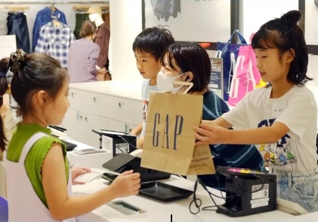 Gapでの子ども向け職業体験