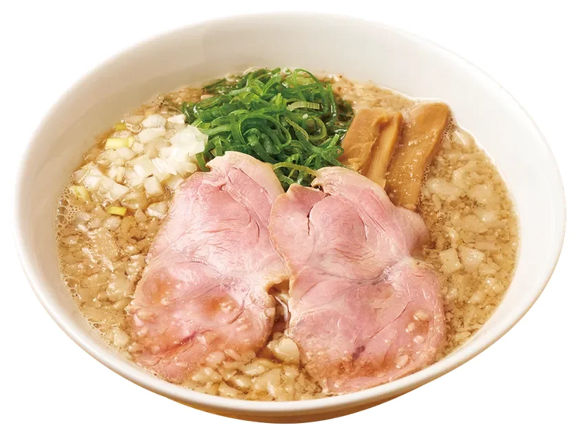 背脂煮干そば