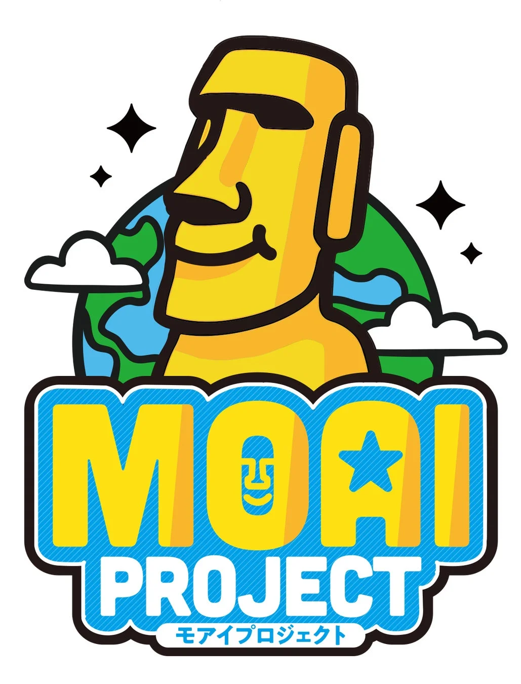 MOAI PROJECT モアイプロジェクトのロゴ