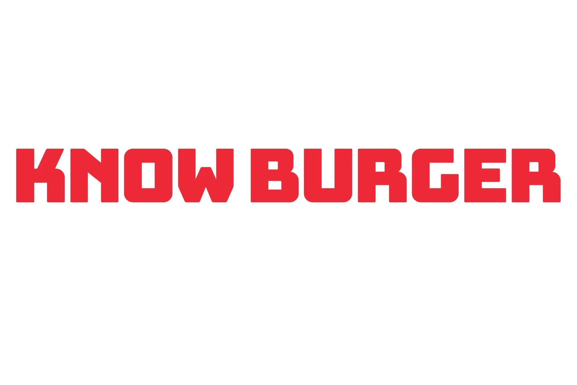 KNOW BURGERのロゴ