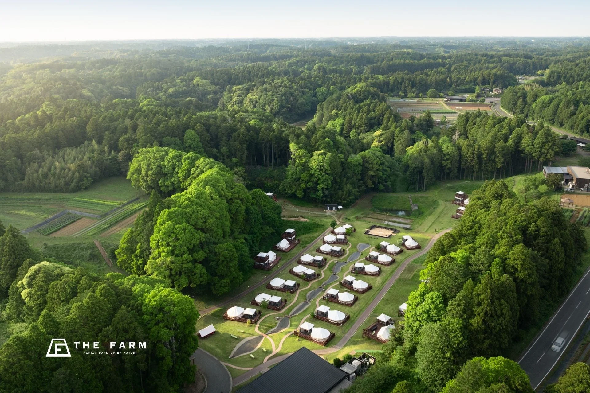 THE FARM 空撮