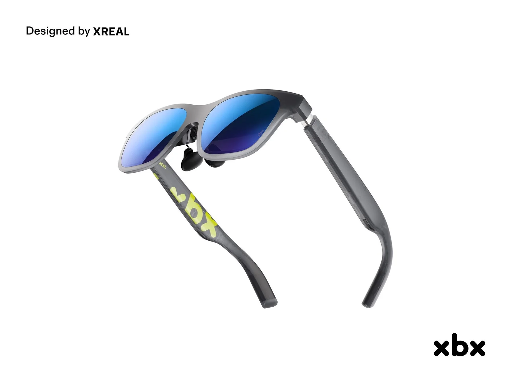 XREALがデザインしたスマートグラス「xbx」の製品画像
