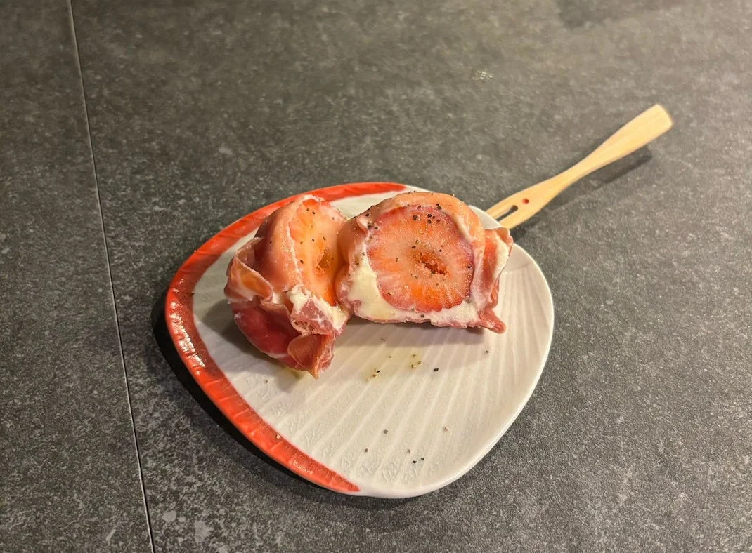 いちご生ハム