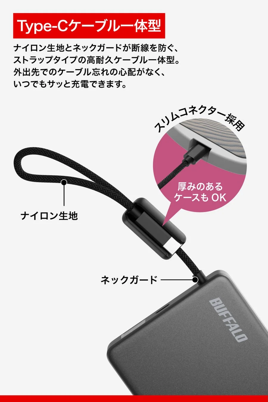 Type-Cケーブルの詳細