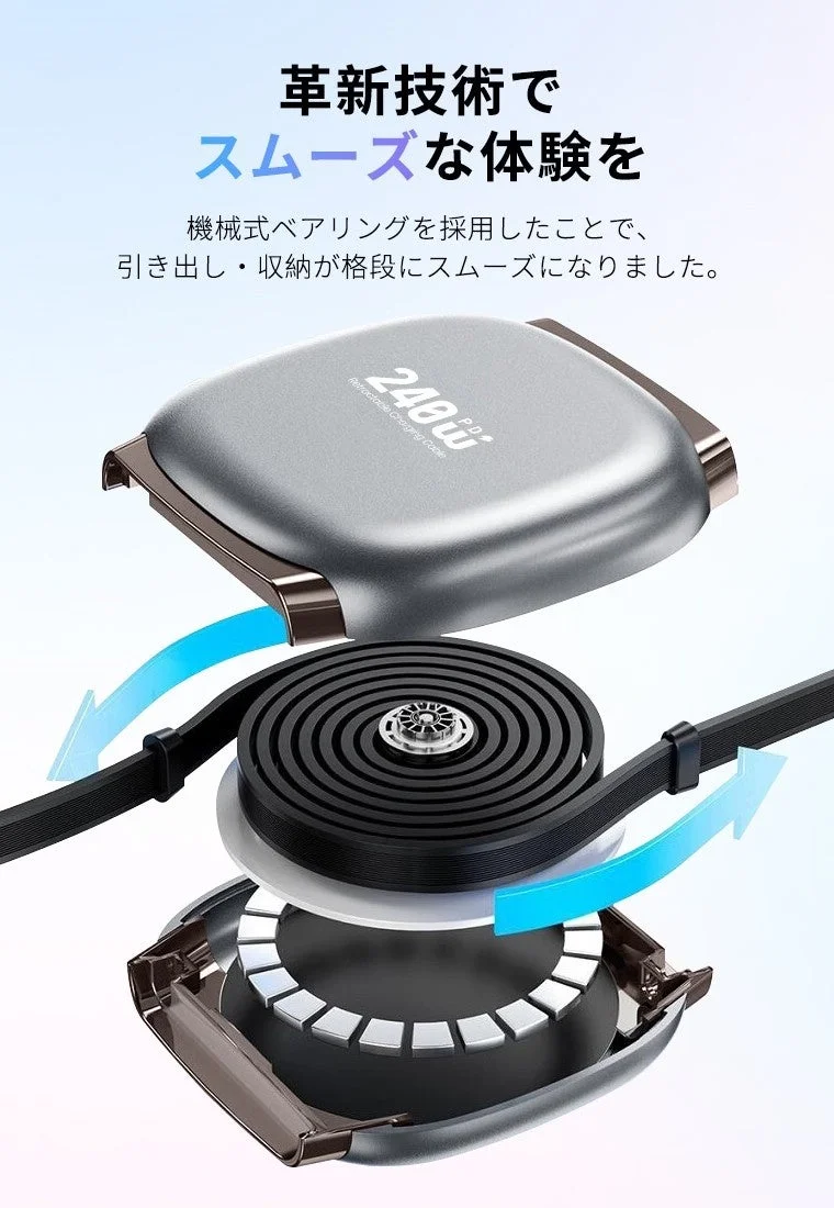 高精度ベアリング構造の内部イメージ