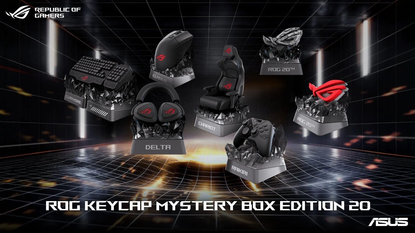 ROG KEYCAP MYSTERY BOX EDITION 20