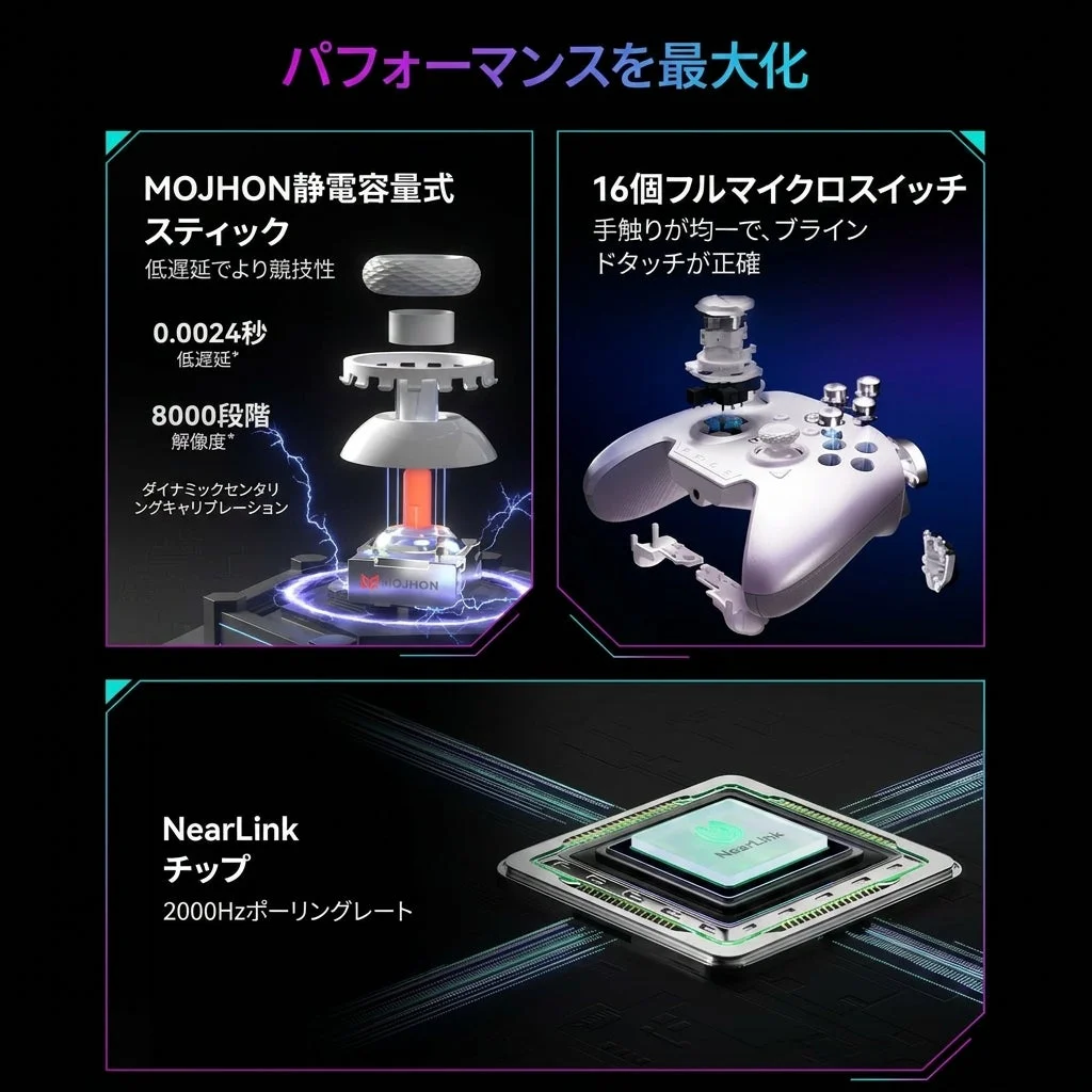 MOJHON静電容量式スティック