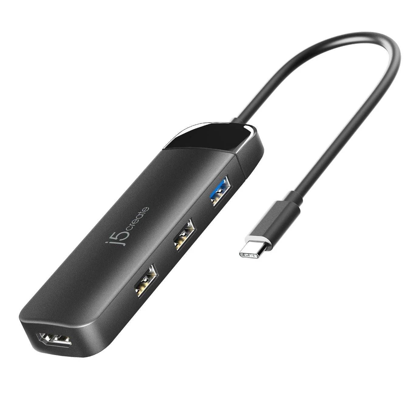 USB-C接続のマルチポートアダプター