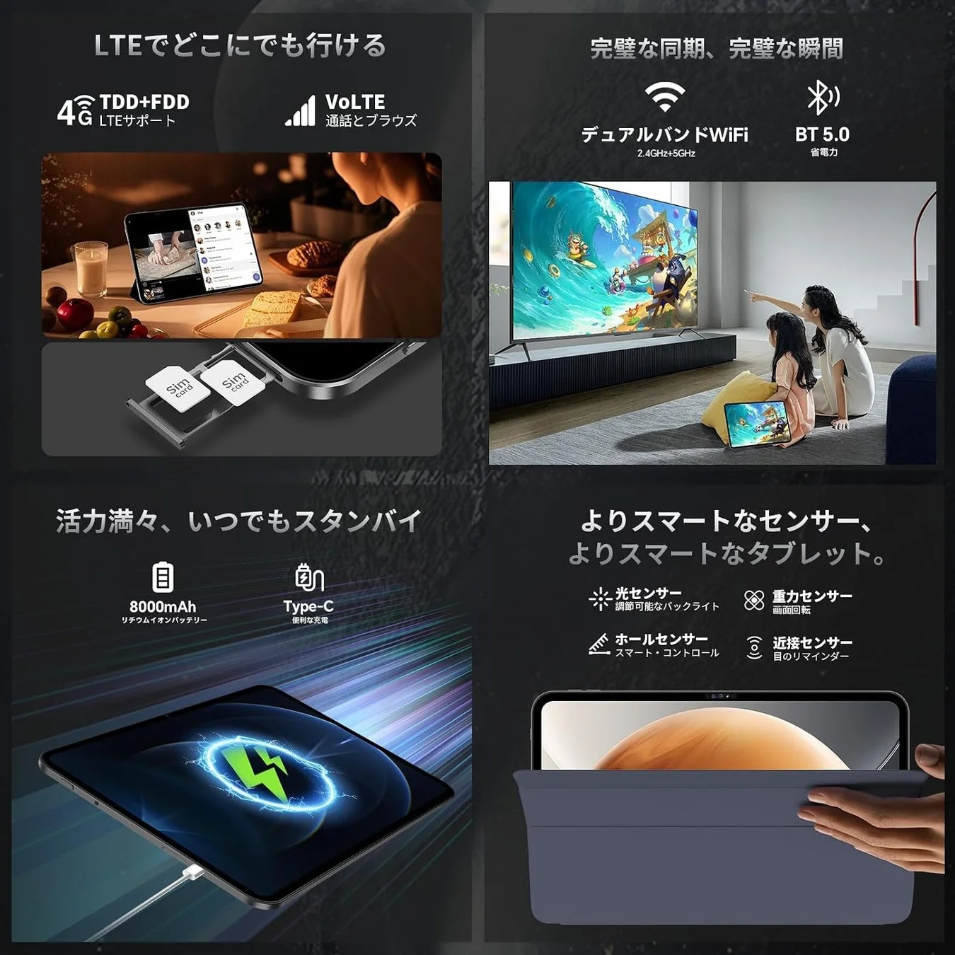 バッテリーと通信