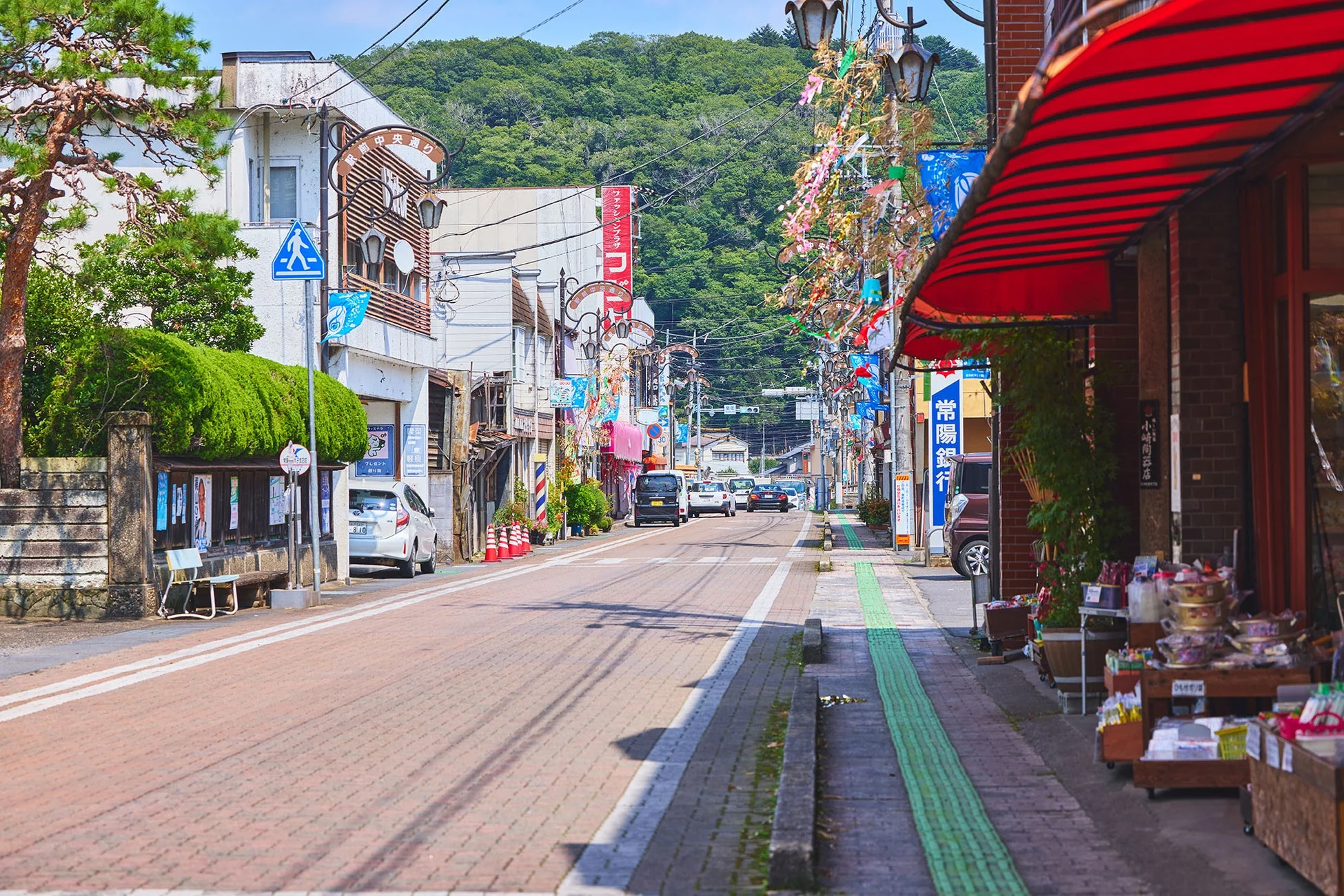 商店街の風景