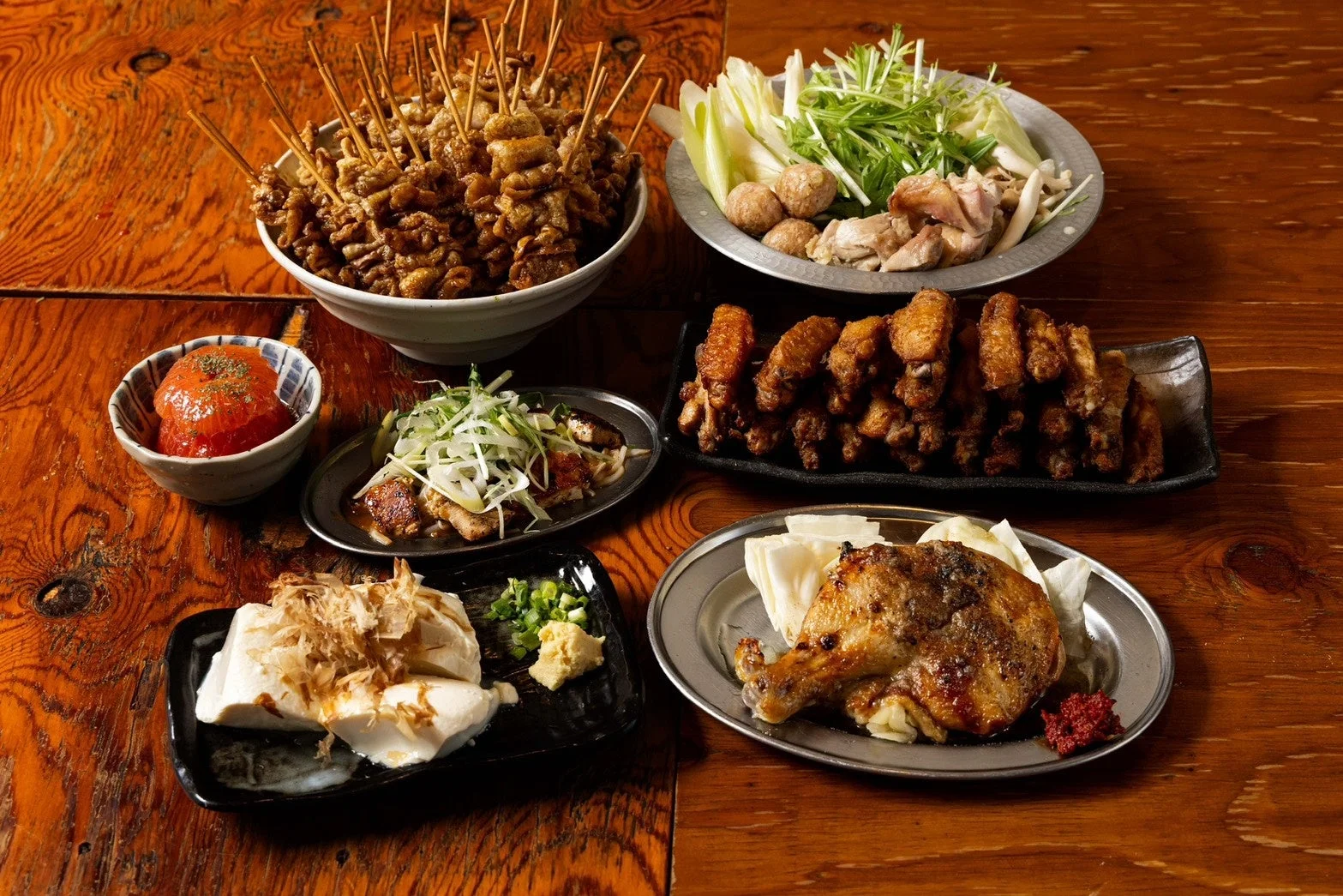 居酒屋料理盛り合わせ