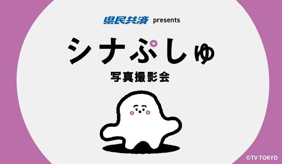 シナぷしゅ写真撮影会