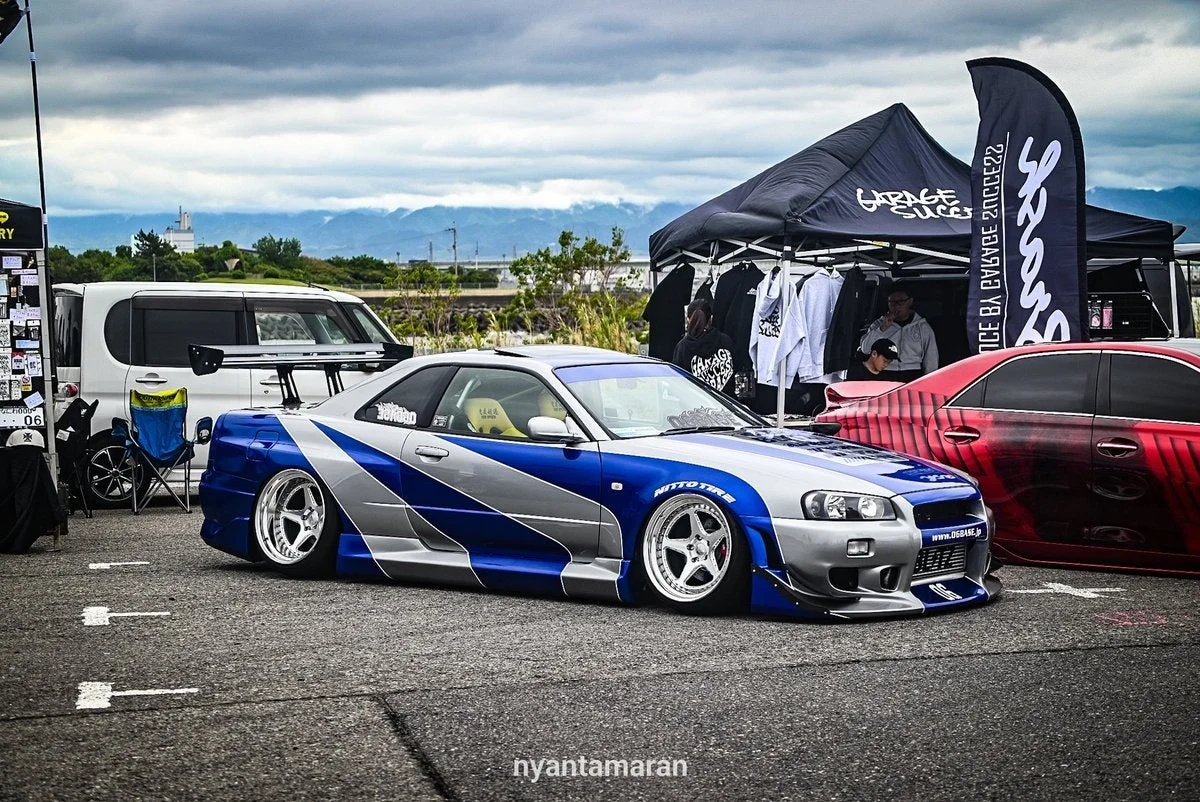 カスタムカー,日産,スカイラインGT-R,R34,スポーツカー,チューニングカー,カーイベント,改造車
