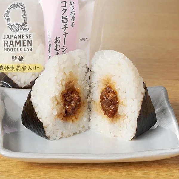 Lab Q監修 かつお香るコク旨チャーシューおむすび
