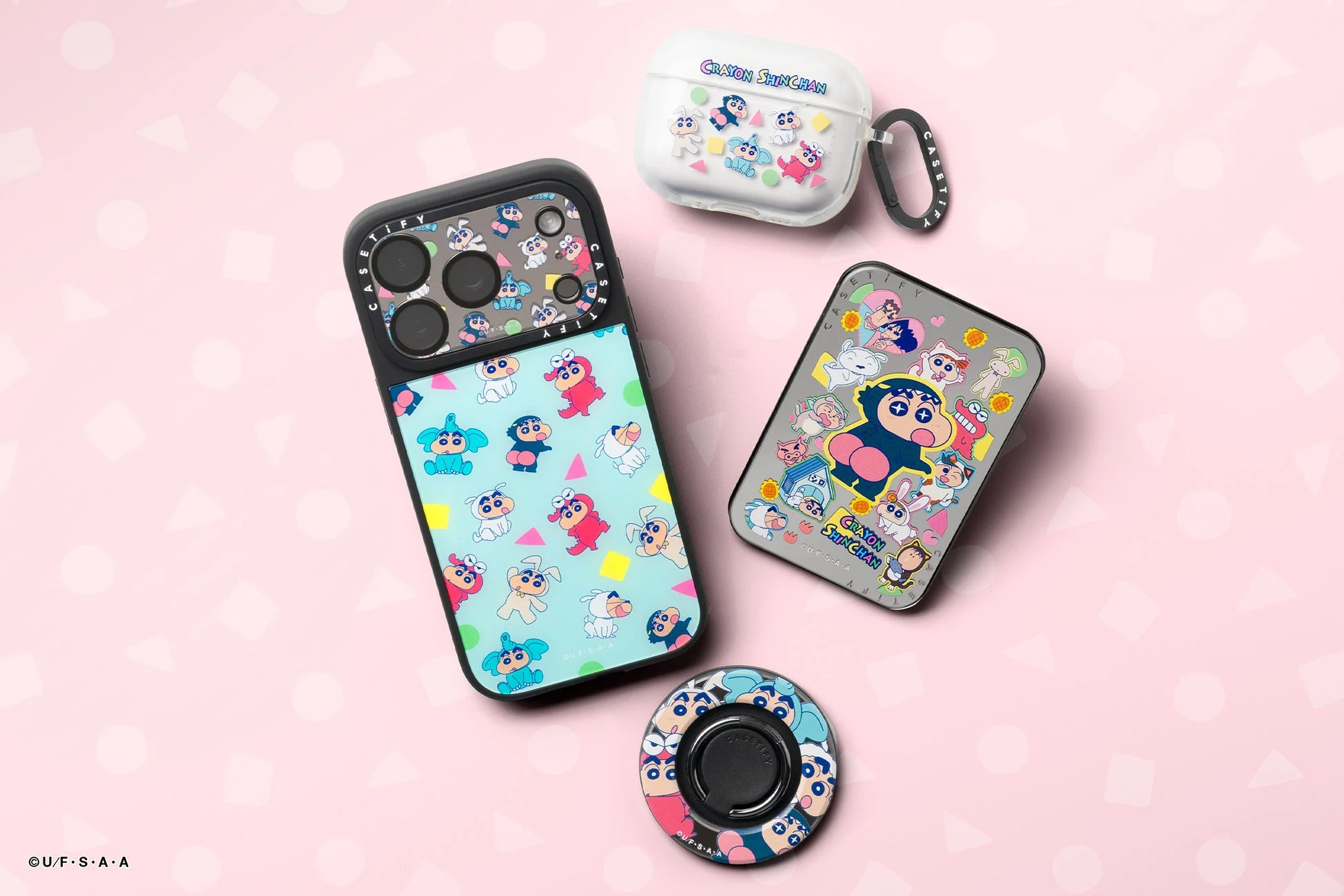 クレヨンしんちゃん x CASETiFY コラボアイテム
