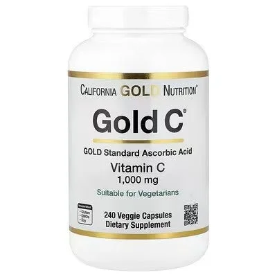 California Gold Nutrition Gold C® ビタミンC 1,000mg 240粒