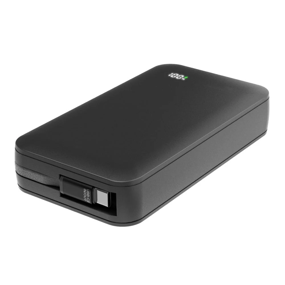 PD67W 準固体電池モバイルバッテリー 15000mAh ブラック