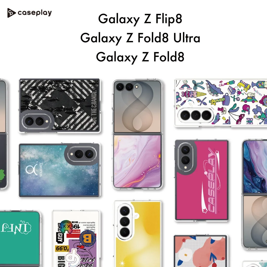 caseplay Galaxy Z Flip8/Fold8/Fold8 Ultra用スマホケース