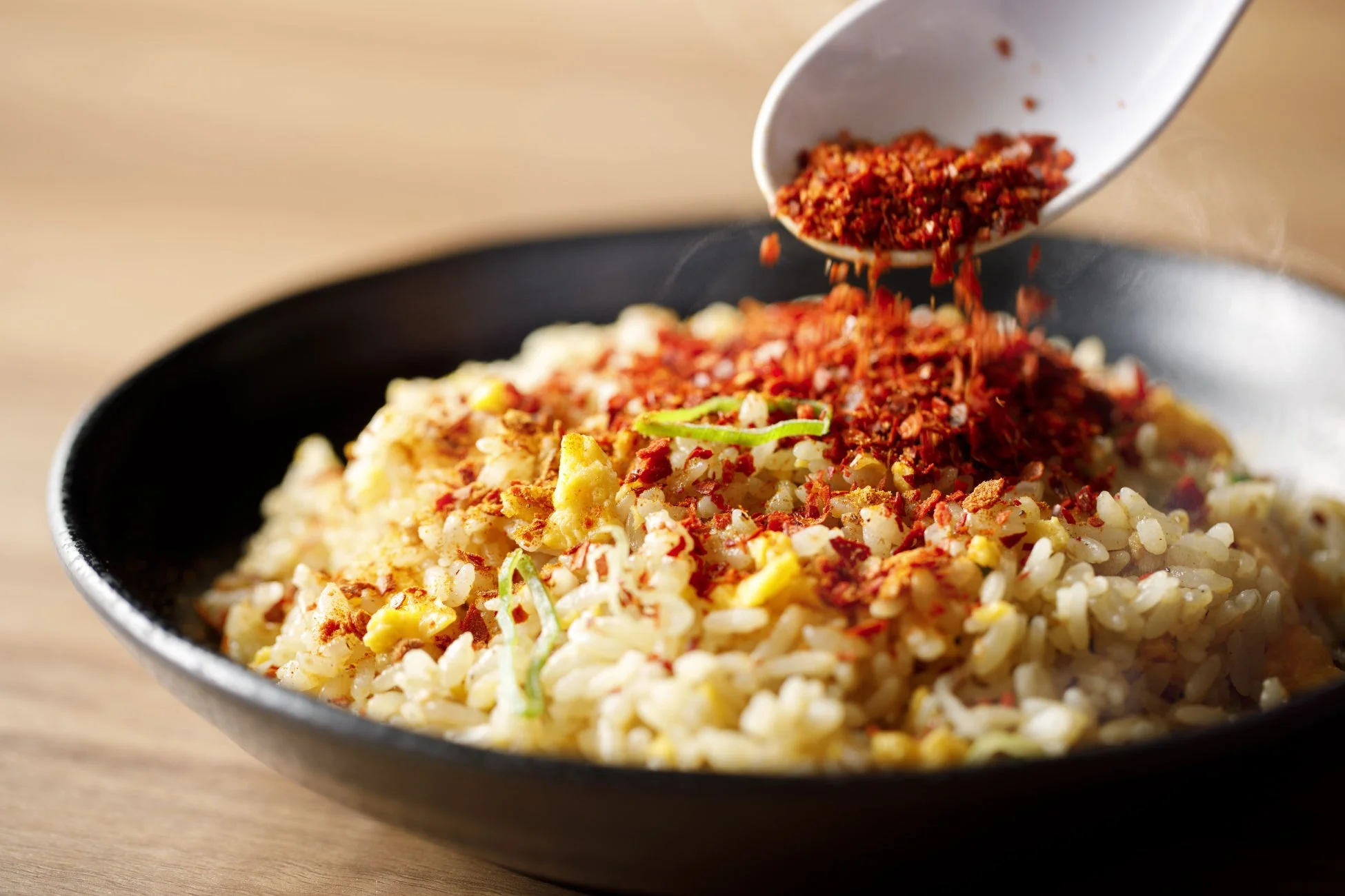 炒飯にアジアンスパイス