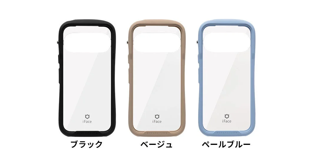 iFace Reflection強化ガラスクリアケースのカラーバリエーション