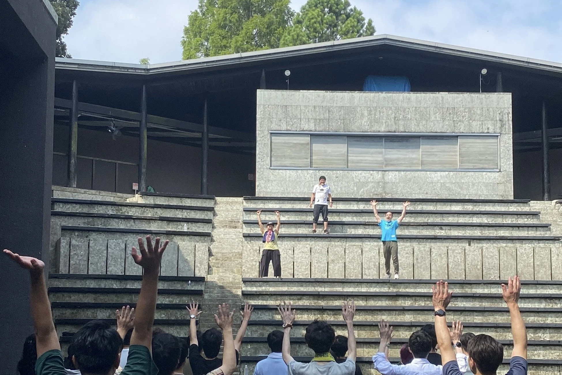 参加者が一体となって音楽を創り上げる