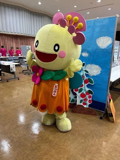 あべのんがイベント会場を盛り上げる様子