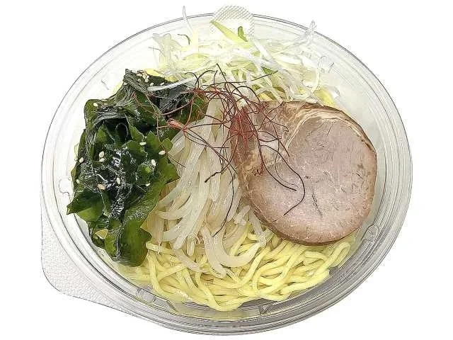 ざるラーメン北海道産山わさび入