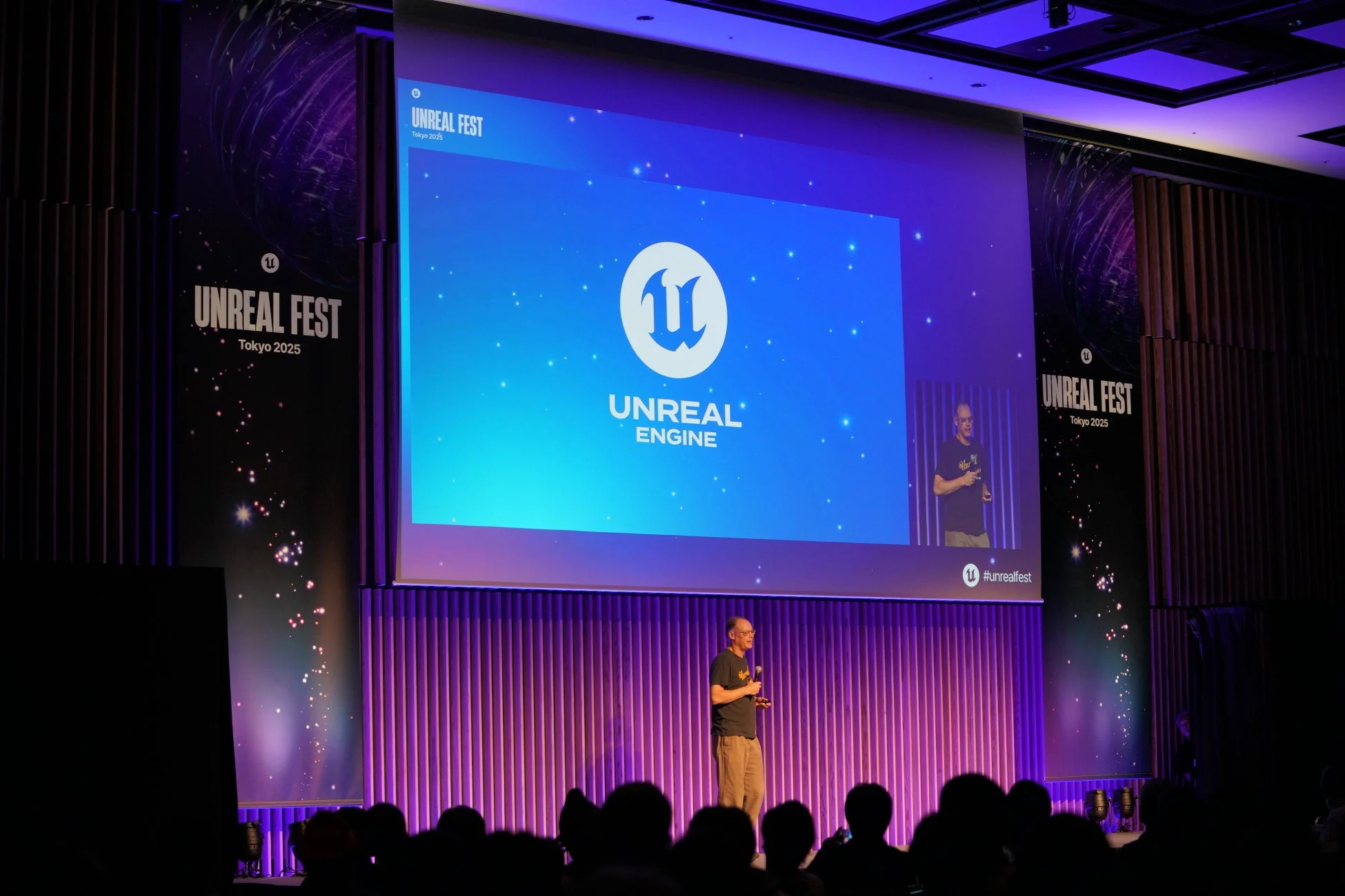 Unreal Fest Tokyo 2025の講演風景