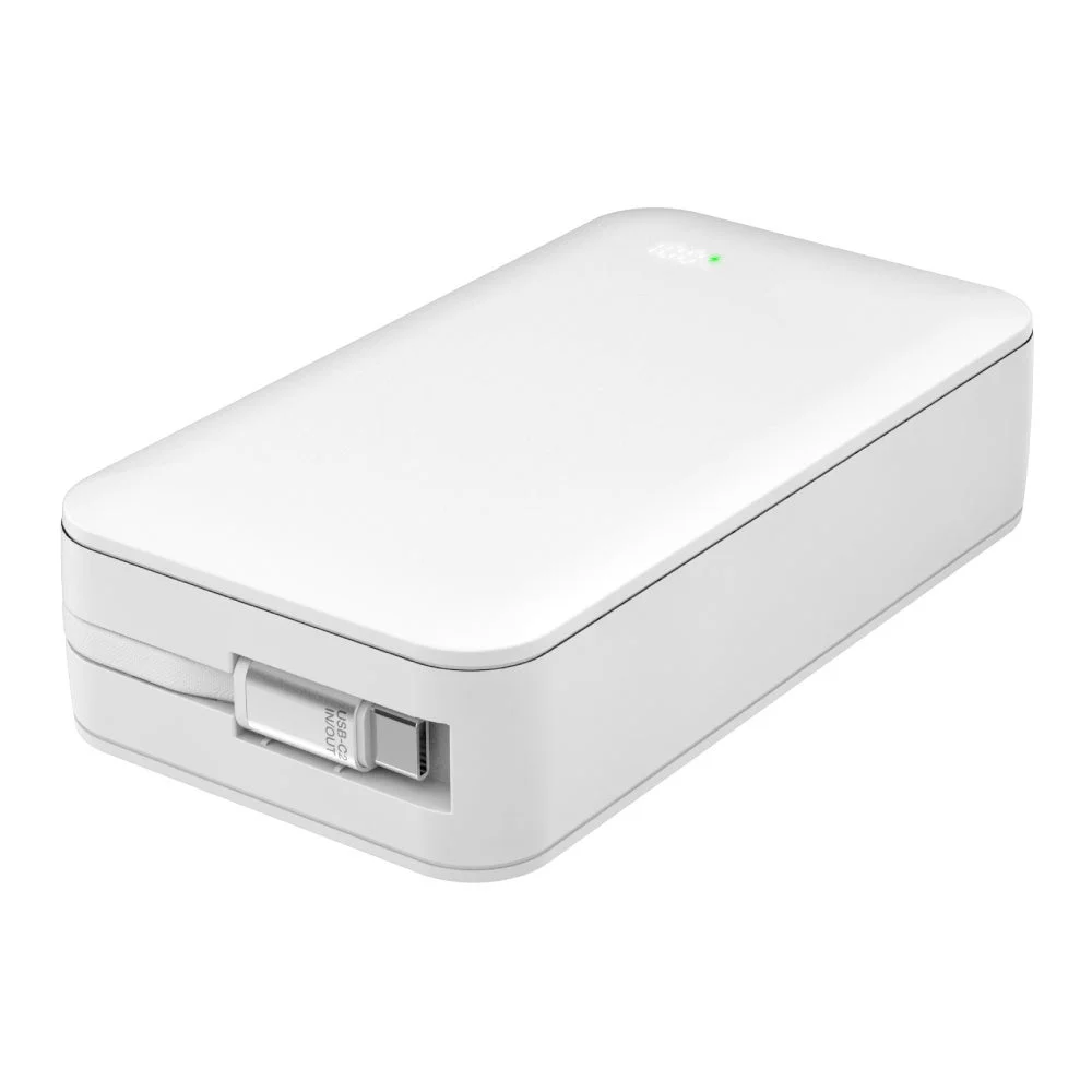 PD67W 準固体電池モバイルバッテリー 20000mAh ホワイト