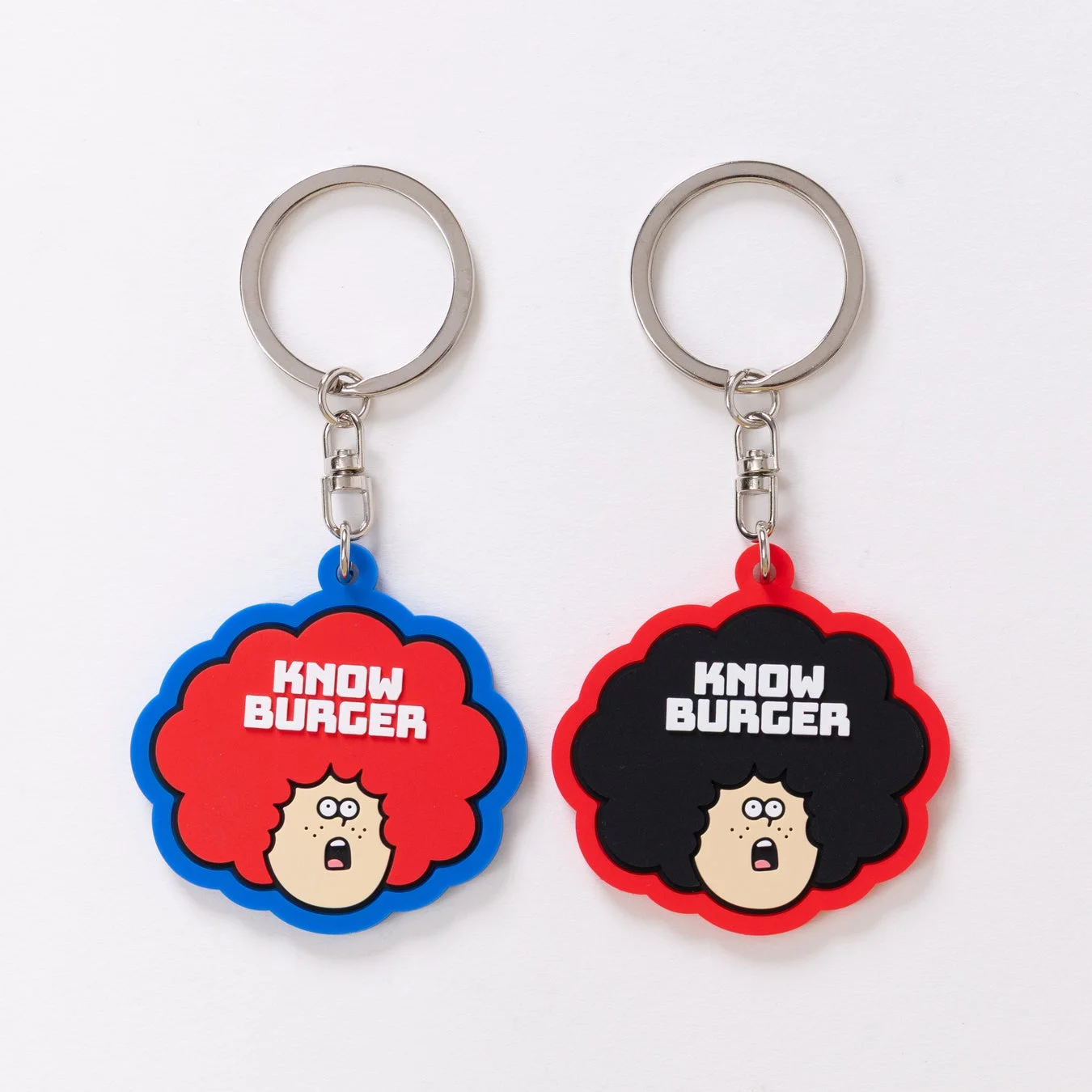 KNOW BURGERオリジナルグッズのキーホルダー