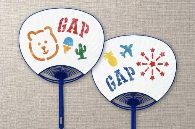 Gapのうちわ作りワークショップ