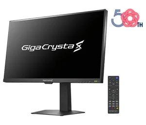 GigaCrysta Xモニターとリモコン