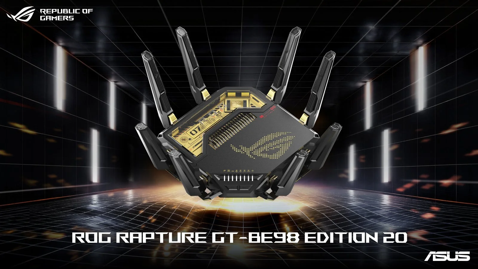 ROG RAPTURE GT-BE98 EDITION 20 ゲーミングルーター