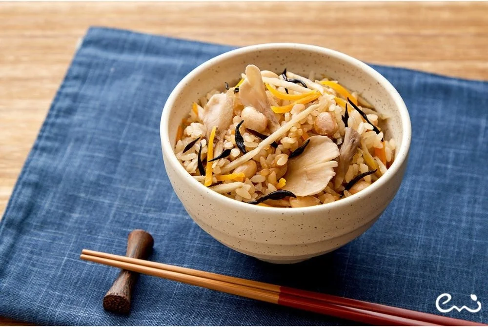 具だくさん炊き込みご飯