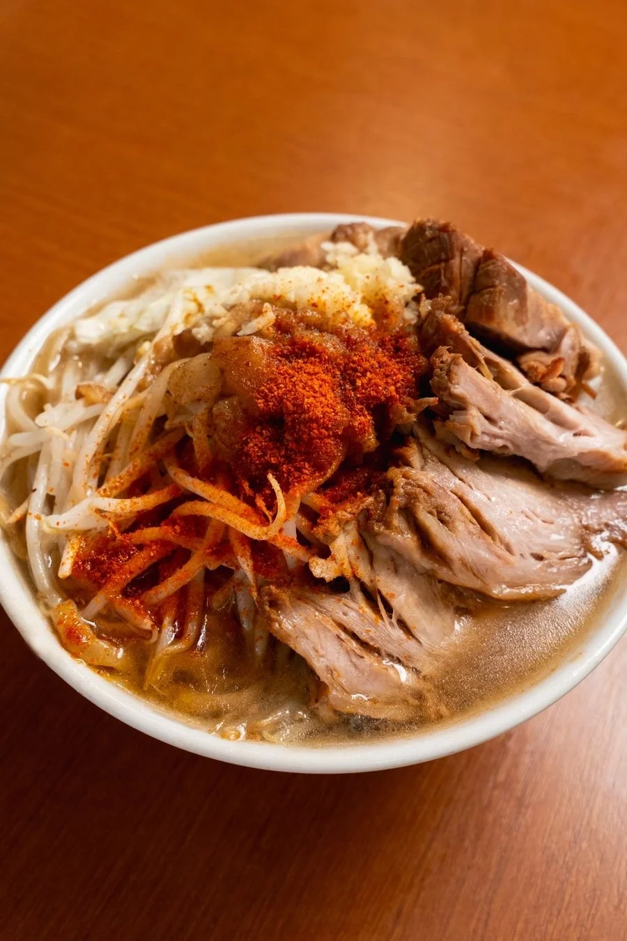 ラーメンのクローズアップ