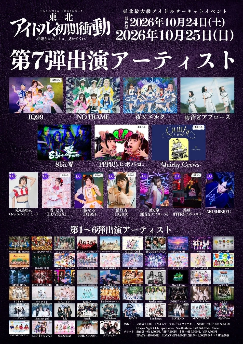 出演者リスト