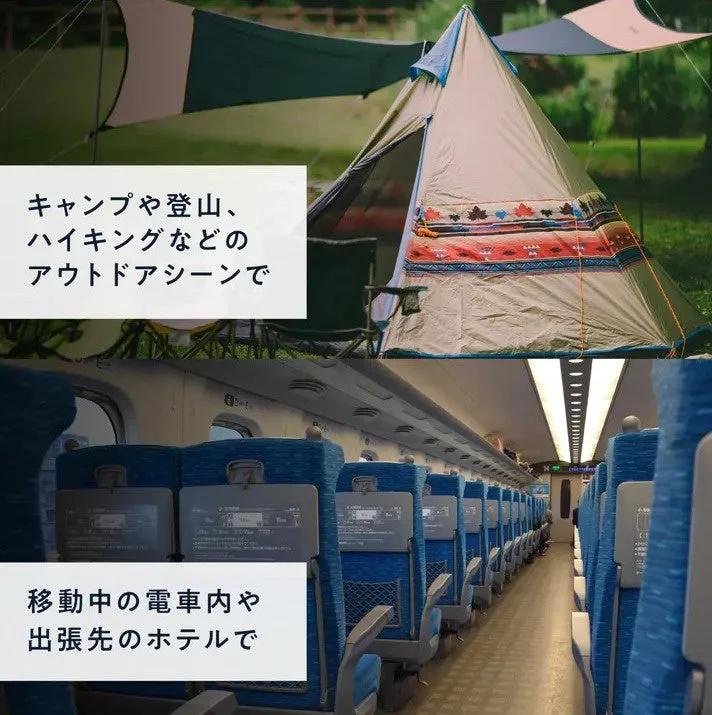 アウトドアや移動中にも