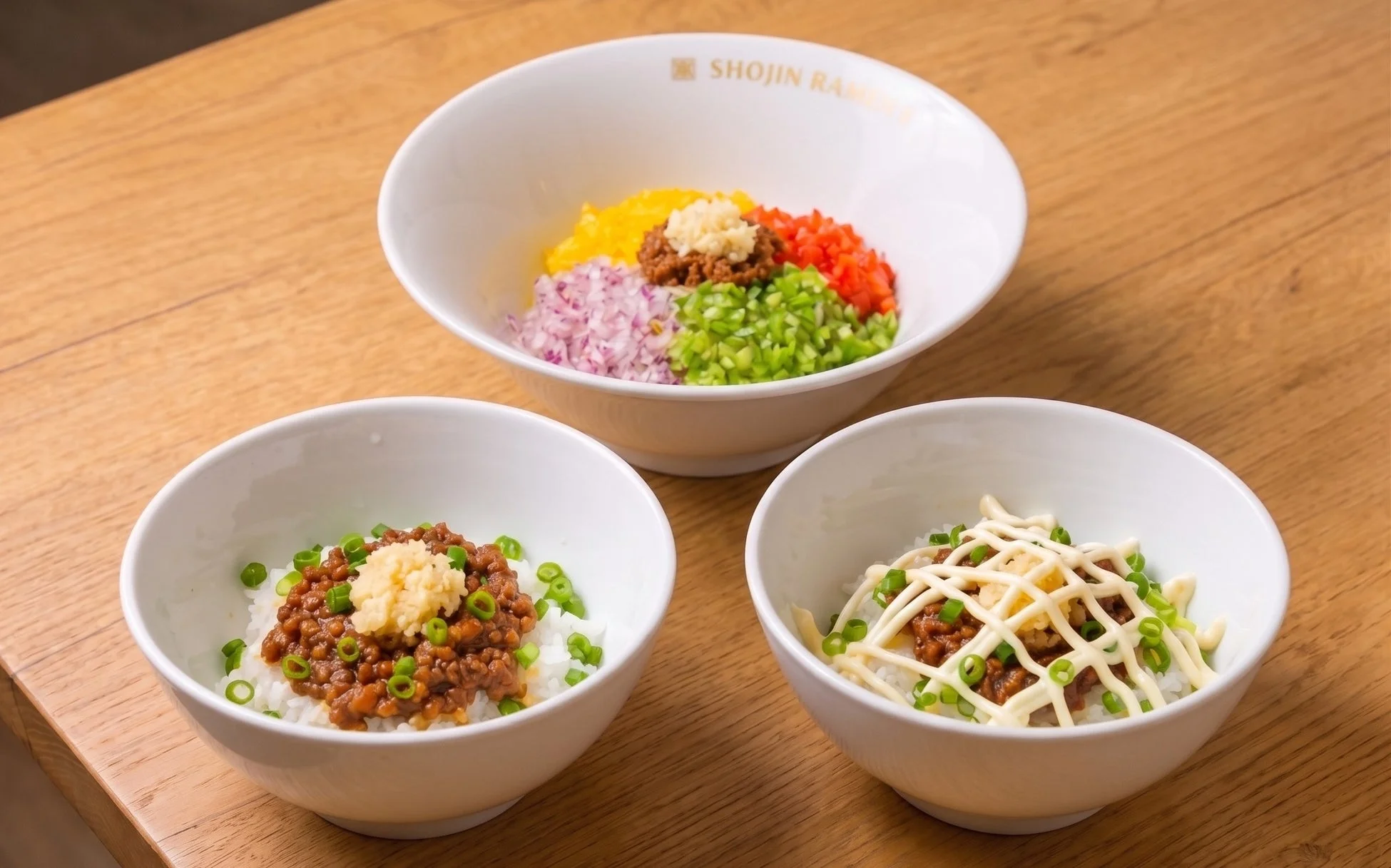 SHOJIN RAMEN 菜の新メニュー