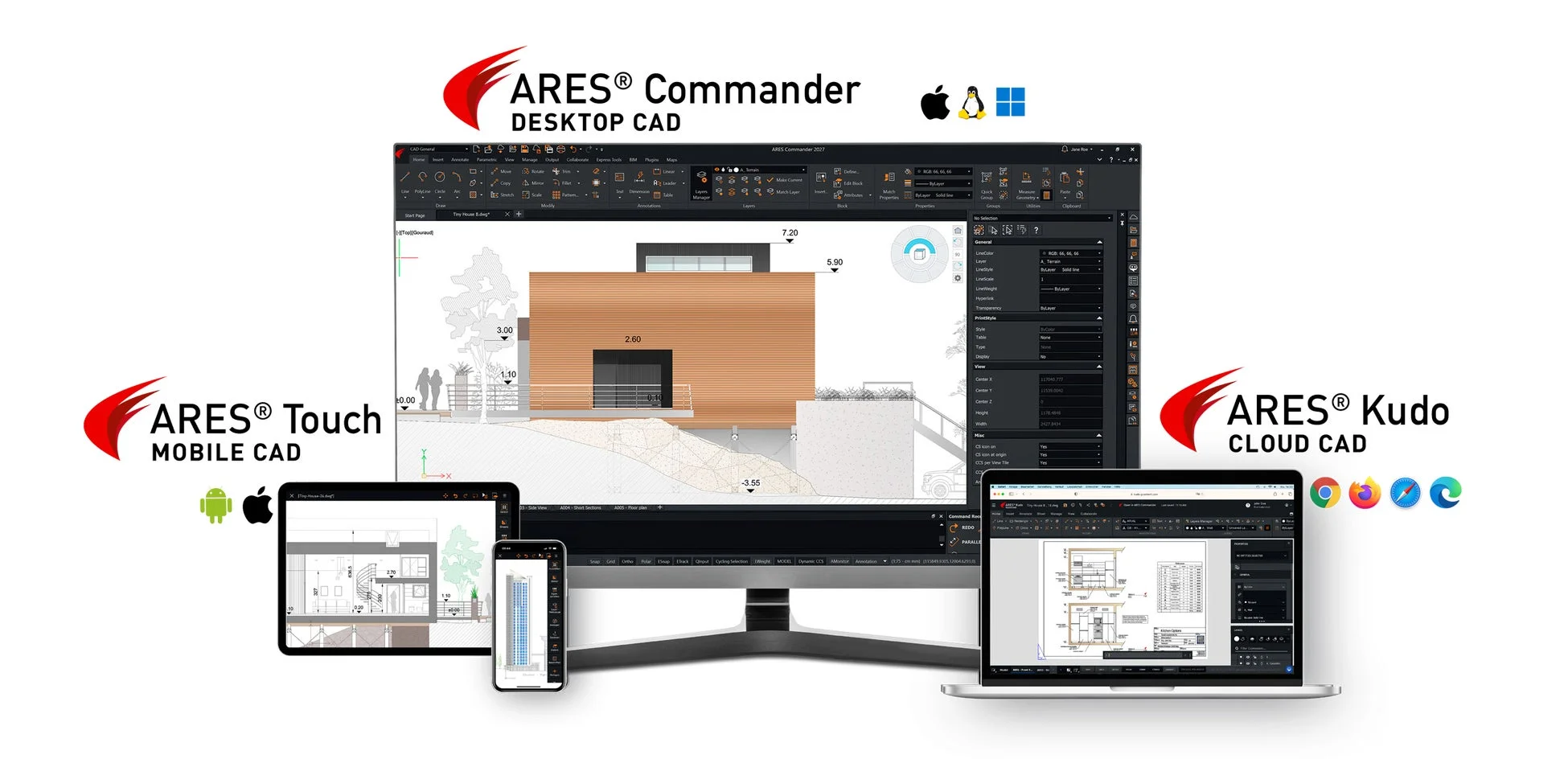 ARES CADソフトウェアスイートの紹介画像