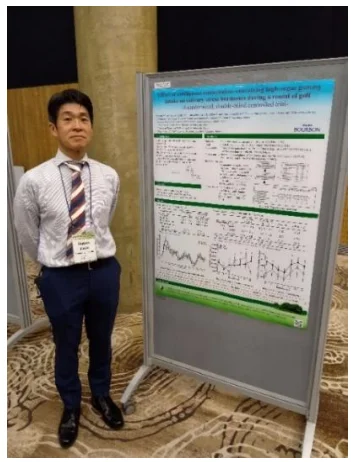 学会での発表様子
