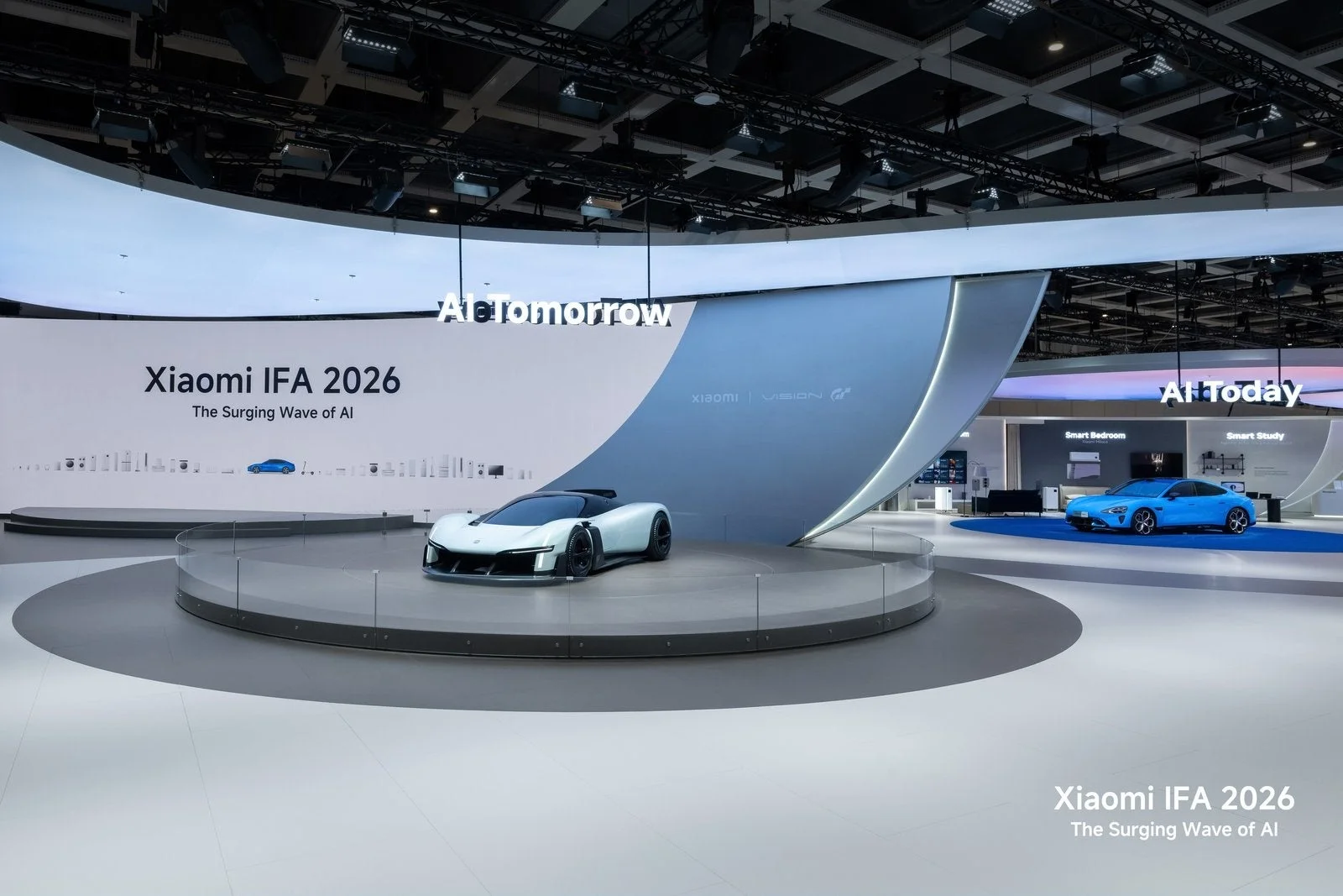 AI TomorrowとAI Todayの展示ブース